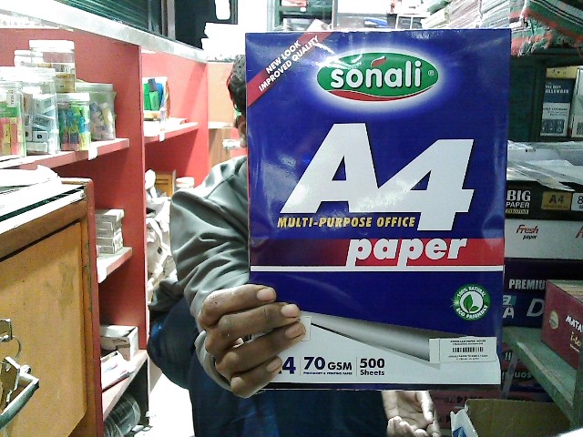 SONALI PAPER 70 GSM A4 SIZE