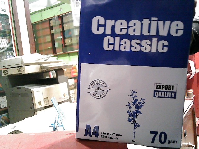CREATIVE A4 70 GSM PAPER (COMPANY ER MAL)
