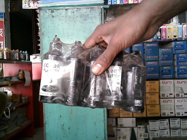 REFIL INK COLOUR FLY BLACK NORMAL