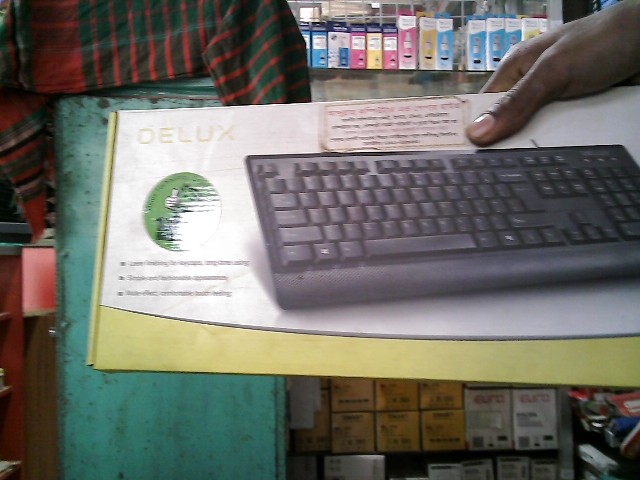 DELUX K6010 KEYBOARD