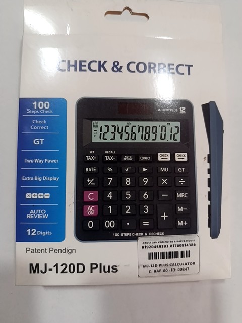 MJ-12D PLUS CALCULATOR