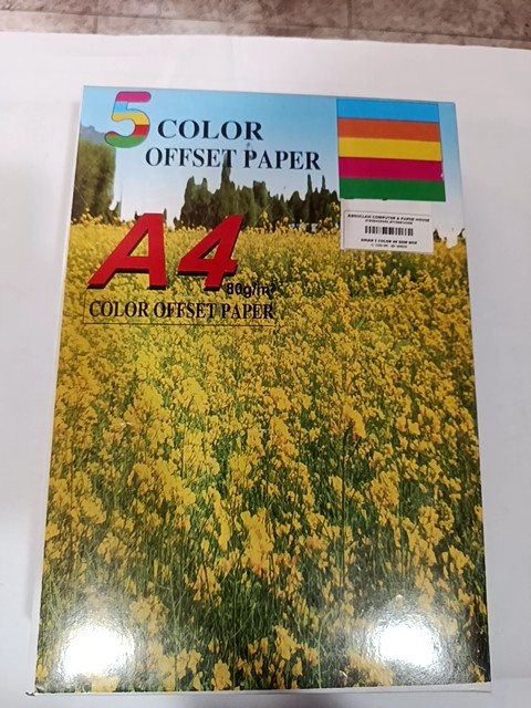 SINAR 5 COLOR 80 GSM BOX