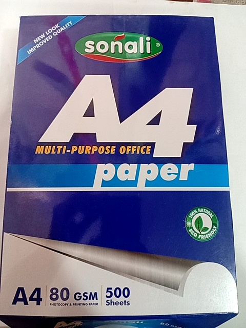 SONALI PAPER 80 GSM A4 SIZE