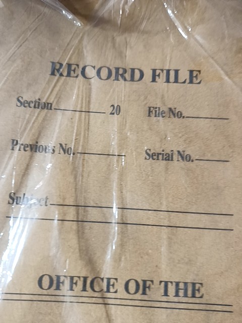 RECORD FILE