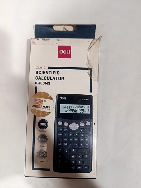 DELI 100 MS SCIENTIFIC CALCULATOR