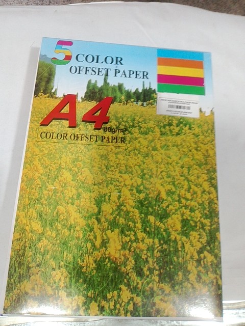 SINAR 5 COLOR 70 GSM BOX