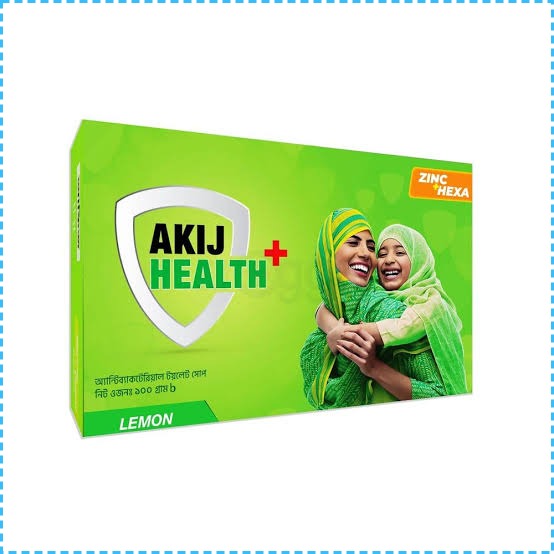 AKIJ HEALTH+ SOAP LEMON100 GRAM