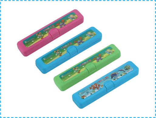GOOD LUCK PLASTIC PENCIL BOX