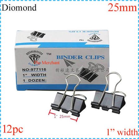 DIAMOND 1INC WIDTH BINDER CLIP