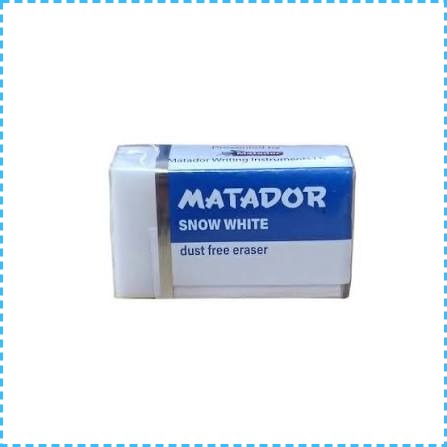 MATADOR SNOW WHITE DUST FREE ERASER