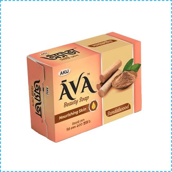 AVA BEAUTY SOAP SANDALWOOD 100 GRAM AKIJ HEALTHCARE AND HYGIENE LTD.